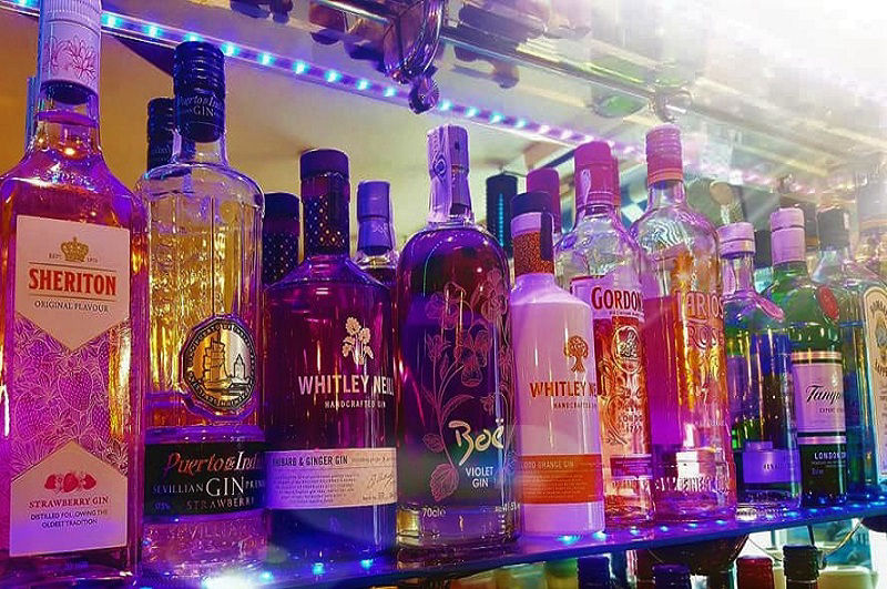 Gin & Tonic Selection at Casper´s Benidorm