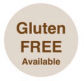 Gluten Free dining available including bread and sausages